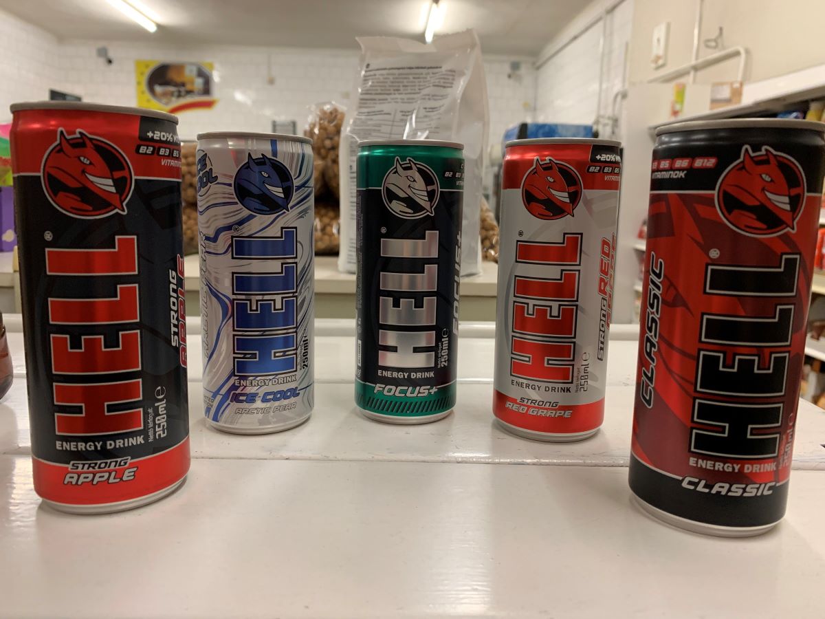 Hell energiaitalok kaphatóak üzletünkben!