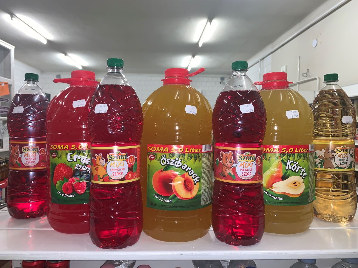 Soma 5literes üdítőitalok, Szobi szörpök, nápolyi ostyák többféle ízben érkeztek üzletünkbe!